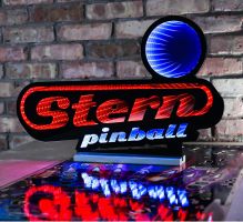 'Stern Infinity Mirror Sign